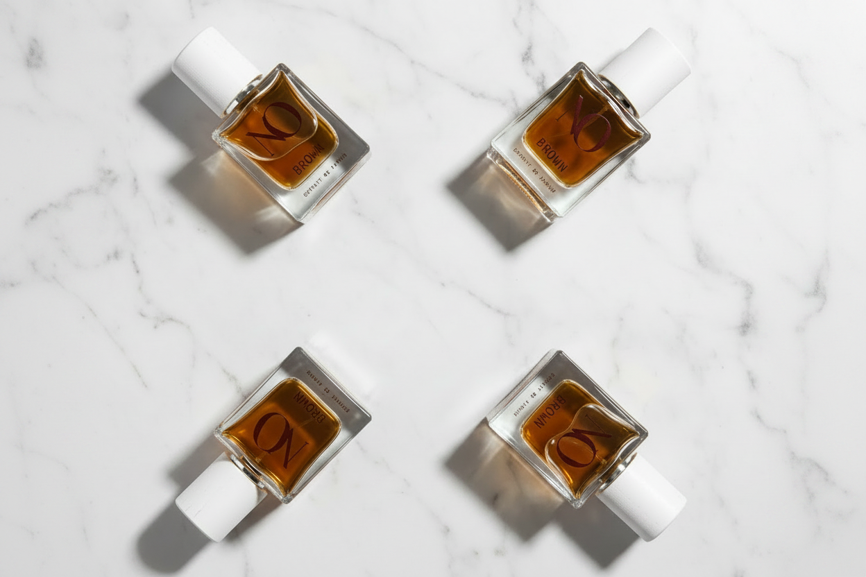 NO BROWN — Luxury Flat-Lay 3:2